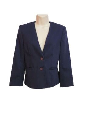 Jack Mulqueen Navy Blazer Jacket Size 4